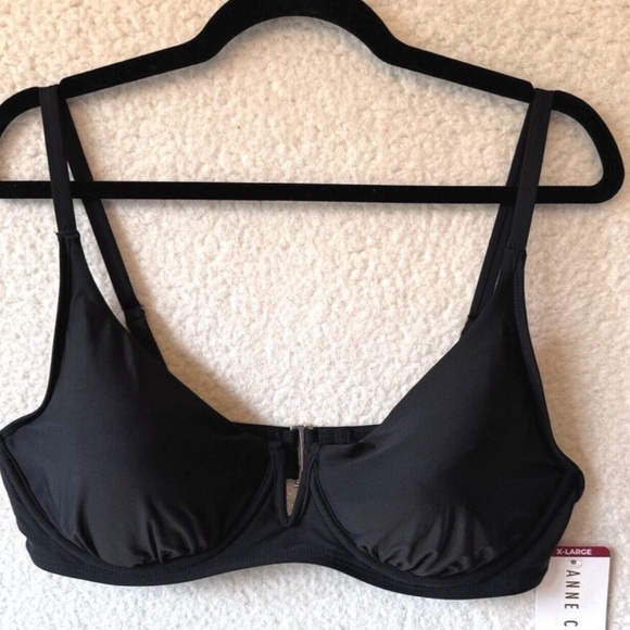 Anne Cole Ladies V-Wire Bikini Top XXL - Picture 2 of 6